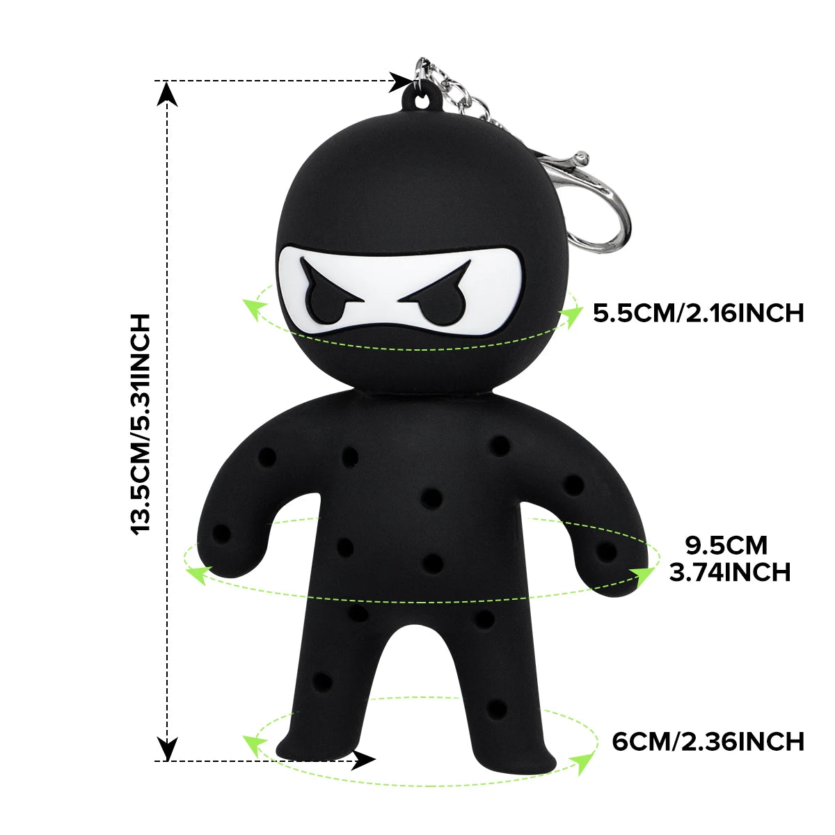 Ninja Tee Holder Keychain