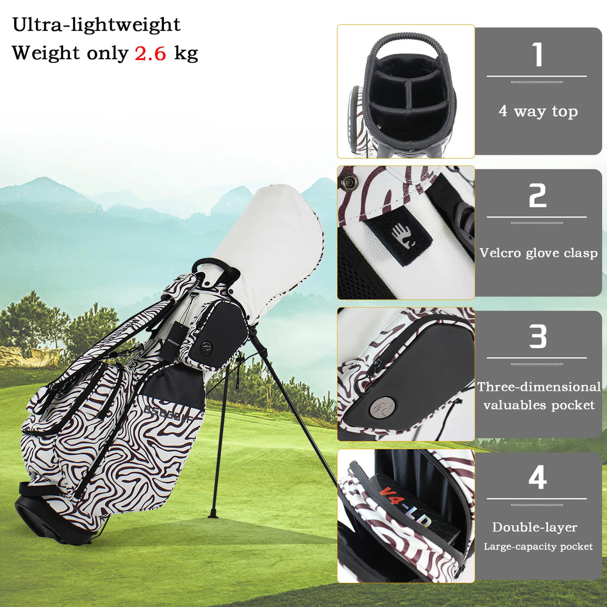 The Featherlite Stand Bag